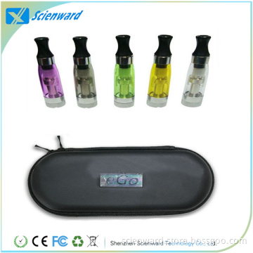 Colorful EGO Zipper Case for E Cigarette and Multicolor Optional